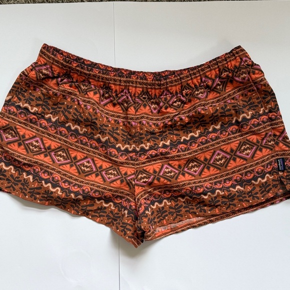 Patagonia Baggie Shorts Orange and Pink Size Large - Picture 1 of 9